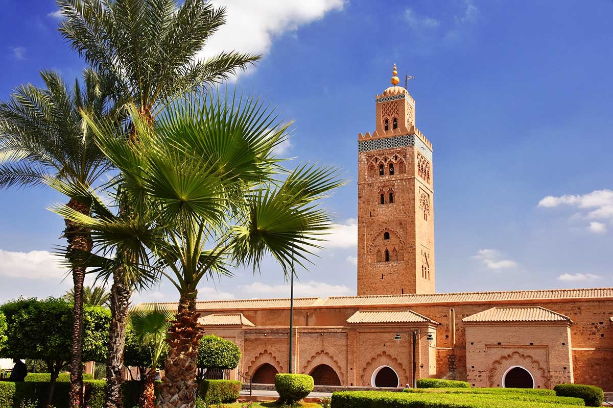 Morocco Marrakech Koutoubia Mosque